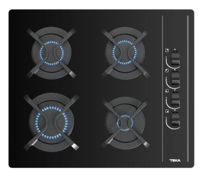 TEKA GBC 64002 KBC BK (E4) 60cm Gaz
