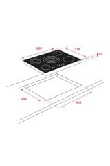 TEKA TR 951 CAM SERAMİK OCAK