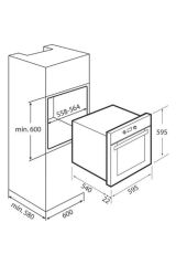 Teka He 715 Ss Multifonksiyonel Fırın