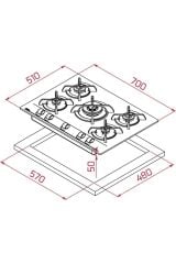 TEKA GBC 75030 KBC BK (E4)