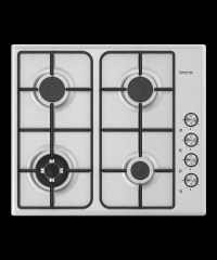 TECNA 4 GÖZLÜ OCAK İNOX 1 GÖZ WOK EMAYE