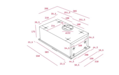 TEKA GFH 55 ASPIRATOR CANOPY