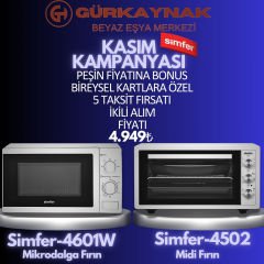 Simfer Kasım Kampanyası Midi ve Mini Fırın