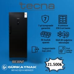 8 Çekmeceli Derin Dondurucu Siyah Kurban Bayramı Kampanyası